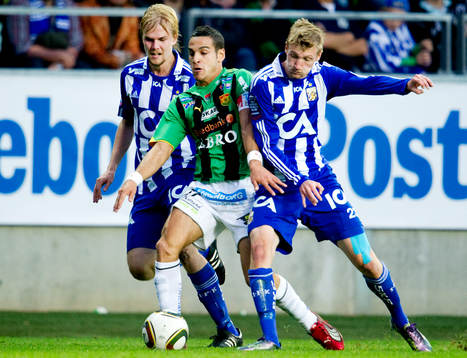 Erik Lund, Sebastian Eriksson, Göteborg, Mervan Celik, GAIS