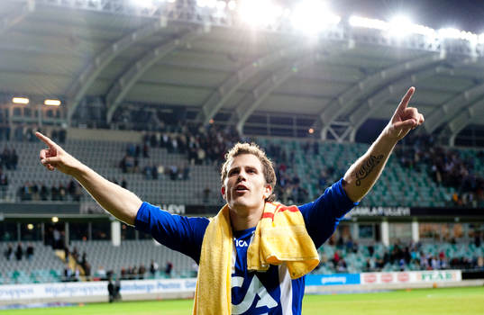 Tobias Hysén, Göteborg jubel