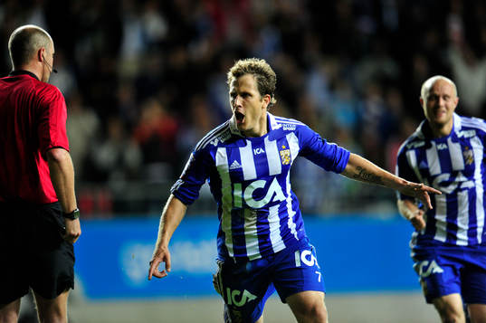Tobias Hysén, Göteborg jubel