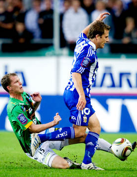 Fredrik Lundgren, GAIS, Tobias Hysén, Göteborg