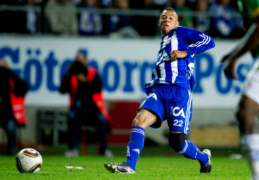 Tobias Sana, Göteborg spelar fram Tobias Hysén, Göteborg