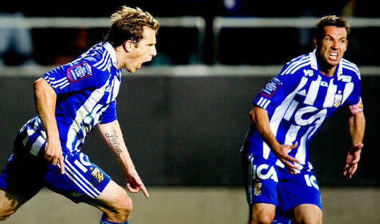 Tobias Hysén, Stefan Selakovic, Göteborg jubel