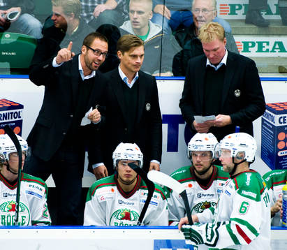 Roger Hansson, Peter Helllkvist och Kenny Jönsson,
