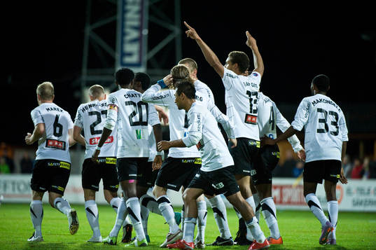 Mathias Ranégie, Häcken, jubel