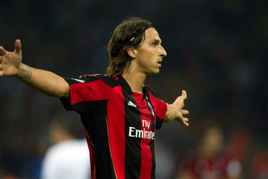 Zlatan Ibrahimovic, Milan, glädje, jubel