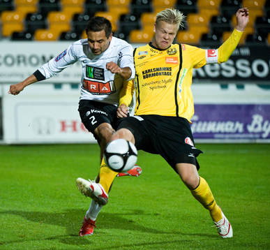 David Löfquist, Mjällby, Johan Lind, Häcken