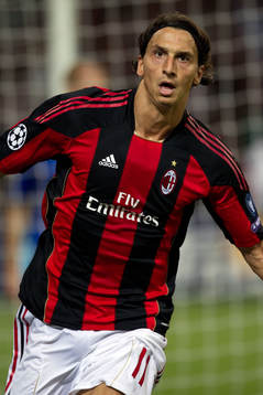 Zlatan Ibrahimovic, Milan, glädje, jubel