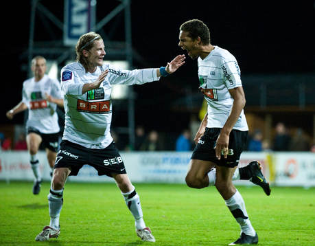 Mathias Ranégie, Häcken, jubel