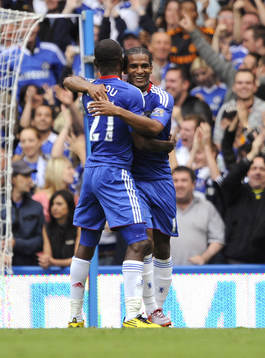 Florent Malouda, glädje, jubel
