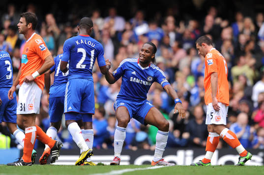 Didier Drogba, glädje, jubel