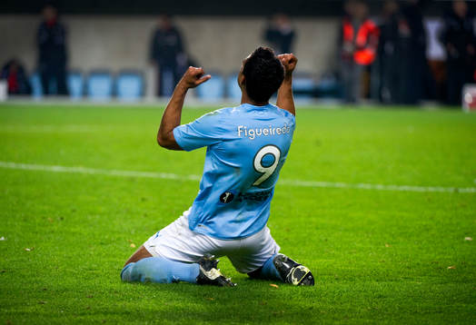 Wilton Figueiredo, Malmö jubel