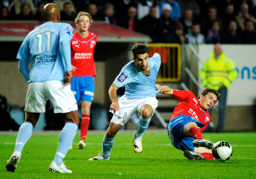 Jimmy Durmaz, Malmö och Adrian Gashi, Helsingborg