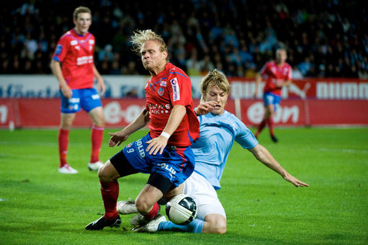 Markus Halsti, MFF och Erik Sundin, Helsingborg
