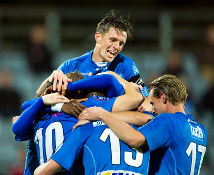 Kristian Haynes, Trelleborg, jubel