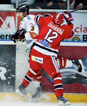 Topi Jaakola, Luleå, och Martin Chabada, Södertälje