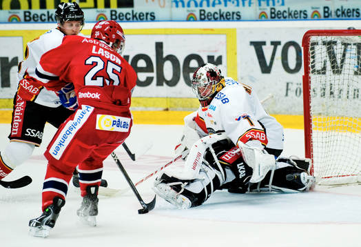 Ryan Lasch, Södertälje och David Rautio, målvakt, Luleå