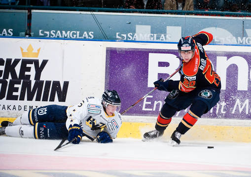 Oscar Fantenberg, HV71 och Christian Eklund, Djurgården
