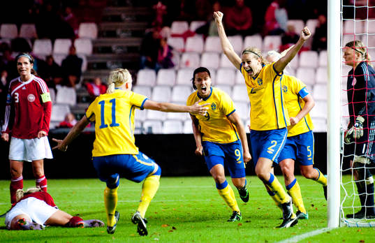 Charlotte Rohlin, Sverige, jubel