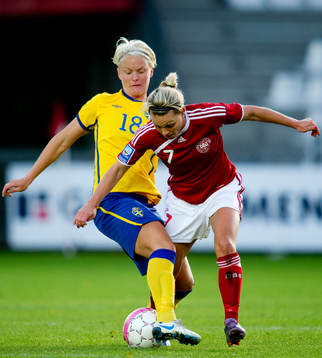 Nilla Fischer, Sverige, Cathrine Paaske Sörensen, Danmark
