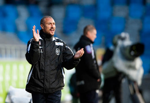 Henrik Larsson, tränare Landskrona
