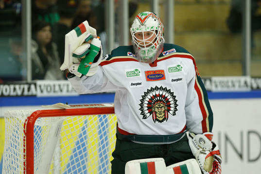 Johan Holmqvist, Målvakt Frölunda depp