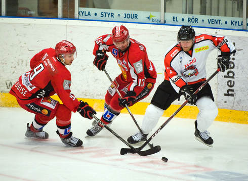 Mark Hurtubise, Jimmie Kraft, Almtuna och Jesper Damgaard,