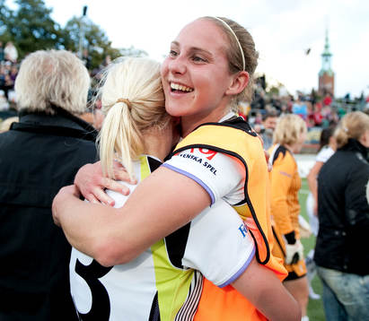 Manon Melis, Malmö, är lycklig