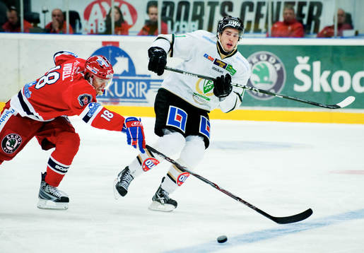 Linus Videll, Södertälje, och Mattias Sjögren, Färjestad