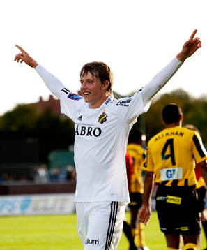 Viktor Lundberg, AIK jubel
