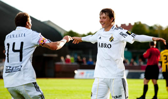 Viktor Lundberg, AIK jubel