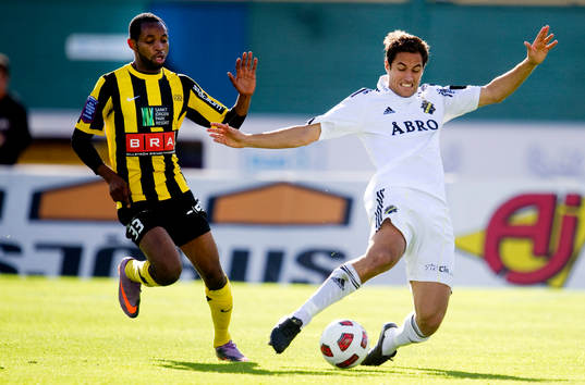 Rene Makondele, Häcken, Niklas Backman, AIK