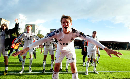 Viktor Lundberg, AIK jubel