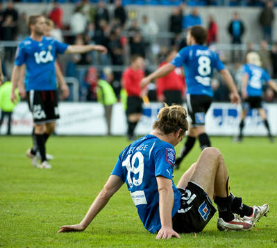 Halmstad spelare depp