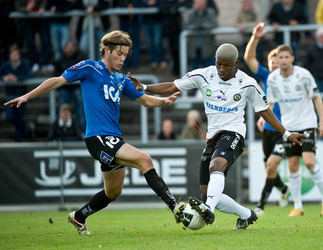 Emil Salomonsson, Halmstad, Eric Maglorie Bassombeng,