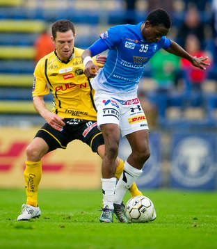 Ibrahim Koroma, Trelleborg och Martin Ericsson, Elfsborg
