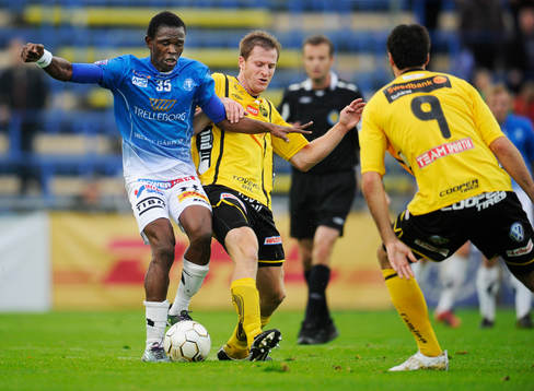 Ibrahim Koroma, Trelleborg och Daniel Mobaeck, Elfsborg