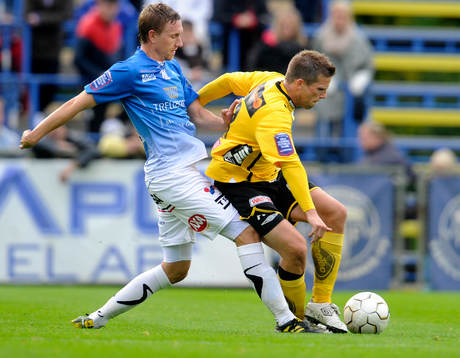 Marcus Pode, Trelleborg och Anders Svensson, Elfsborg
