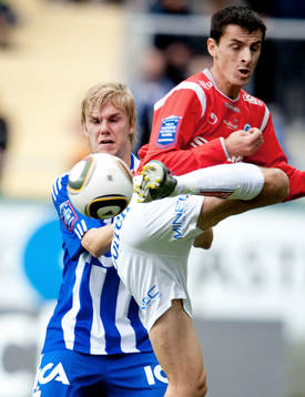 Haris Radetinac, Åtvidaberg, Erik Lund, IFK Göteborg