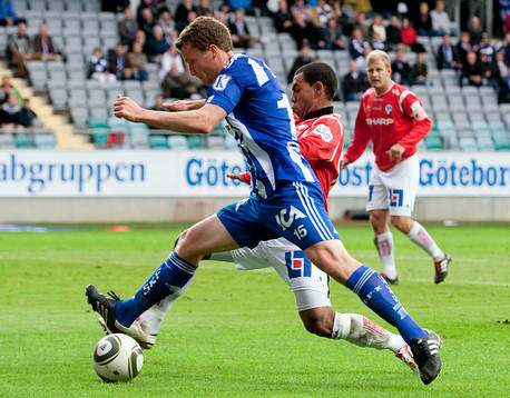 Jakob Johansson, IFK Göteborg. Alberis da Silva,