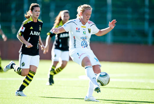 Petra Andersson, AIK och Anna Westerlund, Umeå