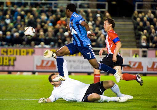 Kennedy Igboananike, Djurgården gör 1-0 utan chans för