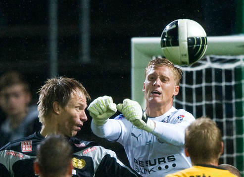 Hörna i slutminuten, Pär Hansson, målvakt, Helsingborg