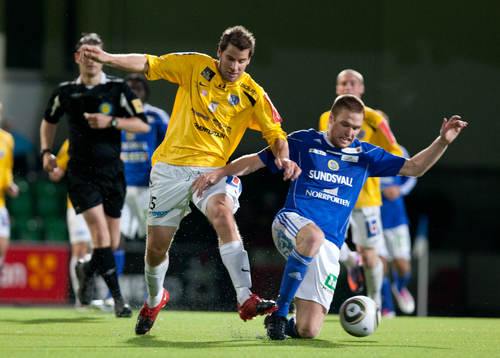 Stefan Rodevåg, Falkenberg mot David Myrestam, Sundsvall