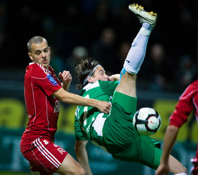 Andreas Holmberg, Degerfors och Linus Hallenius, Hammarby