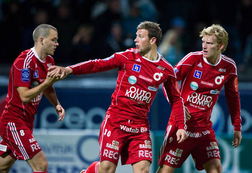 Andreas Holmberg, Peter Samuelsson och Sebastian