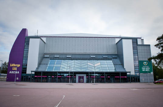 Löfbergs Lila Arena, Färjestad Exteriör