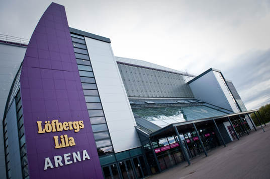 Löfbergs Lila Arena, Färjestad Exteriör