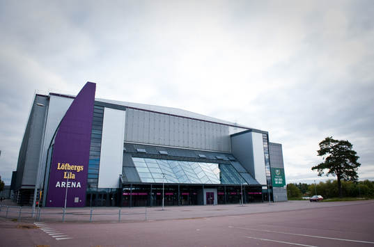 Löfbergs Lila Arena, Färjestad Exteriör