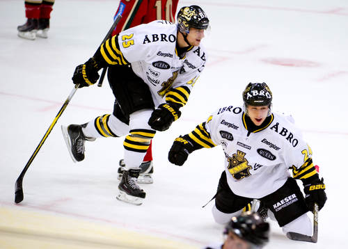 Johannes Salmonsson, Johan Andersson, AIK jubel