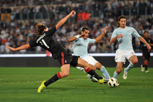 Zlatan Ibrahimovic, Milan, gör mål